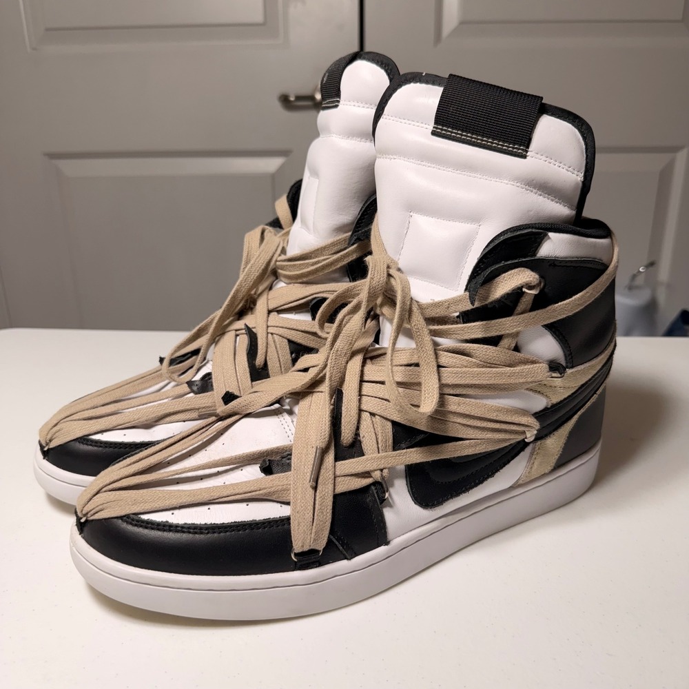 Vogal Stand Vogal 1 High Top Sneakers Black White Limited Edition Mens Size 13 - Picture 6 of 15